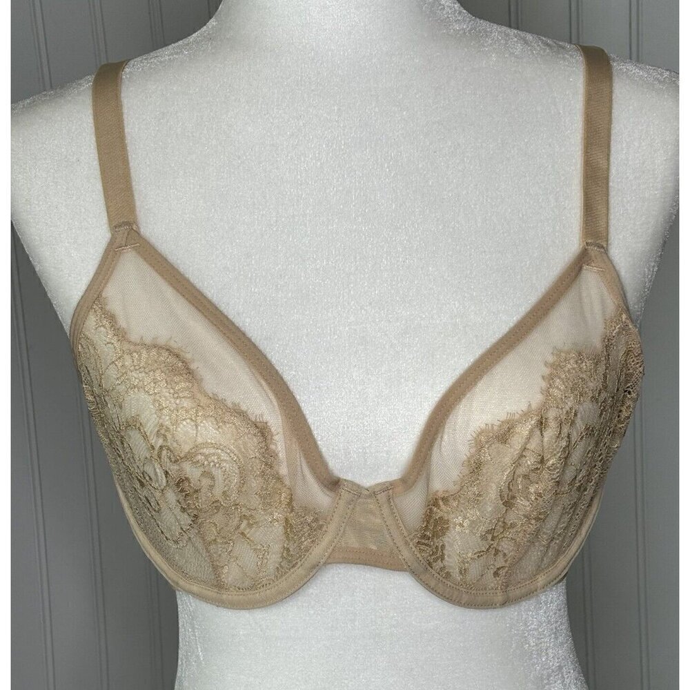 INC International Concepts Intimates‎ NWT Womens XL Almond Latte Underwire Bra